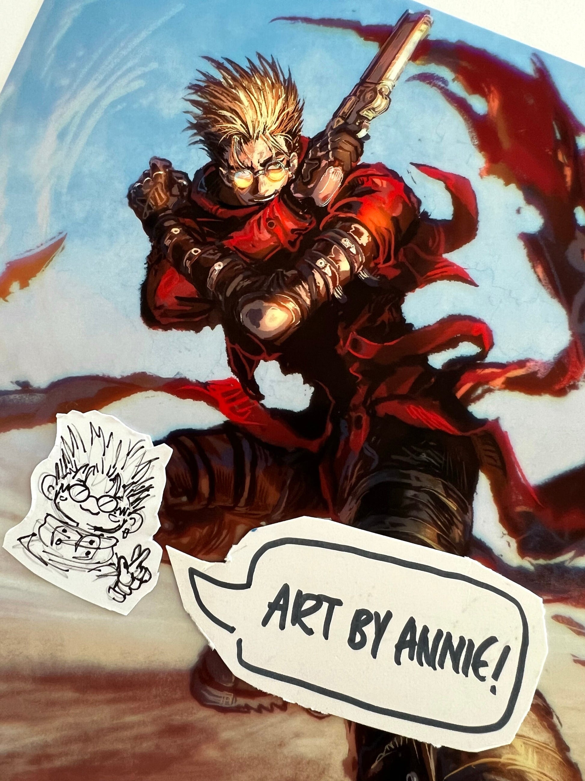 Vash! [Poster/Print, 13" x 13.7"]